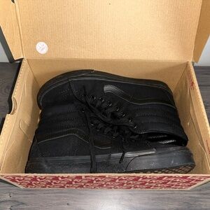 Vans Sk8-Hi High Tops - Black
